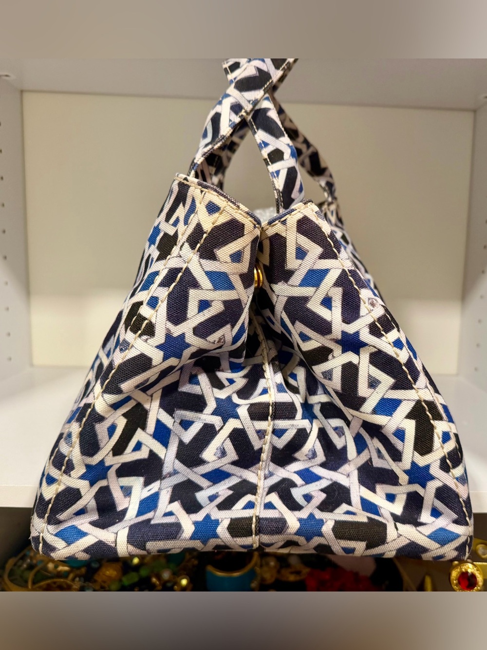 Prada Canapé Large 2010 Mediterranean and Islamic Tile Art Inspired with COA - Picture 5 of 15